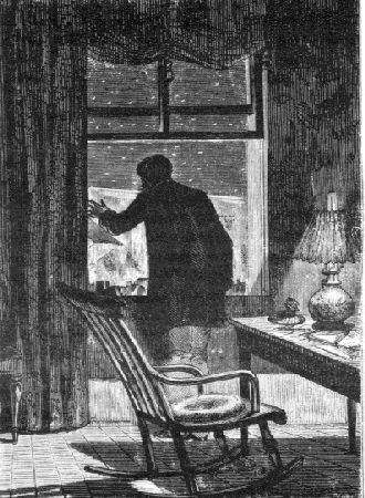 El presidente Barbicane en su ventana