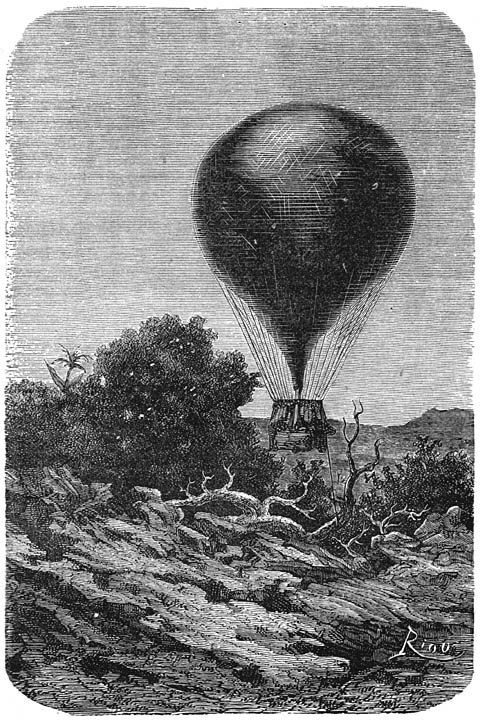 De luchtballon vastgemaakt aan een Cactus. Blz. 62.
